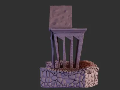 City Hall - Halloween Town Project 3D Print Model 3D print model