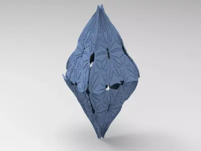Art Deco Archon pyramid  3D model
