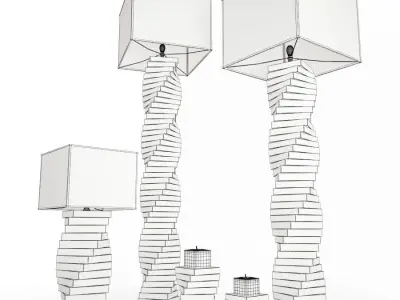 Lamps Step 3D model