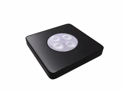 Black Spot Lamp 3D model