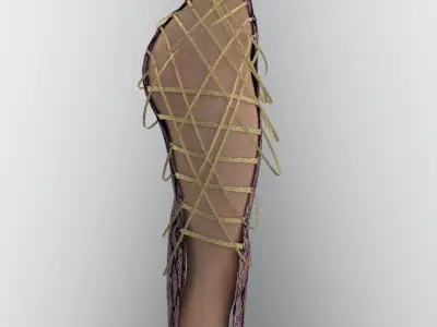 Description Low-poly 3D model