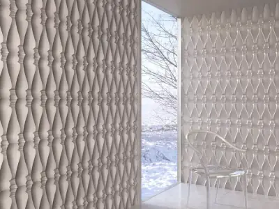 wall panel 105 AM147 3D model