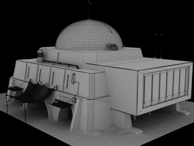 Mos Eisley Buildings 3D model