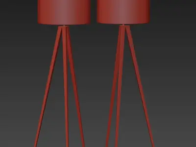 Modern Floor Lamps 3D model purchase