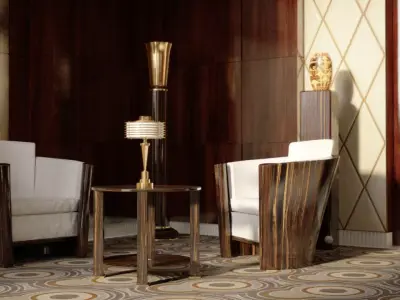 Archmodels vol 142 - high quality art deco furniture 3D model