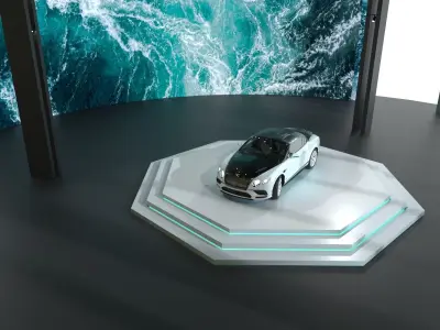 3Dsmax 2023 Corona 11 Scene for 3d model renders 3D model