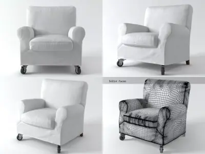 Nonnamaria armchair 3D model