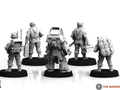 Universal Guard - Experimental War Suit 3D print model