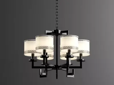 Ceiling light 3D model 20