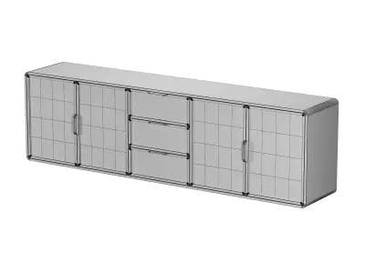 SANTIAGO CANE MEDIA CONSOLE 3D model