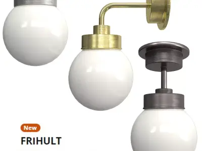 FRIHULT lamp set 3D model