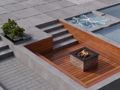 Pool 15 3D model