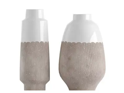 Resist Glaze Vase 3D model