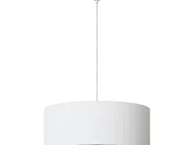 Chandelier Seven white 3D model