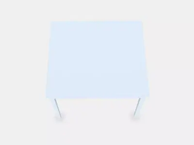 IDANAS folding table Low-poly 3D model