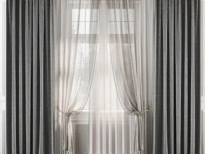 CURTAINS 577C 3D model