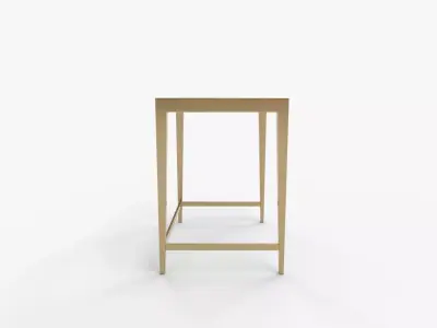Centur Glass Top Nesting Tables 3D model
