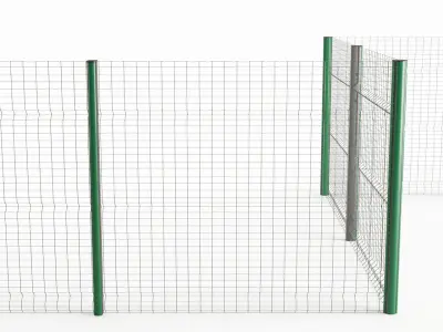 ClearVu Fence RailClone Preset 3D model