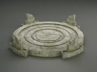 Ancient Monument Pack Low-poly 3D model