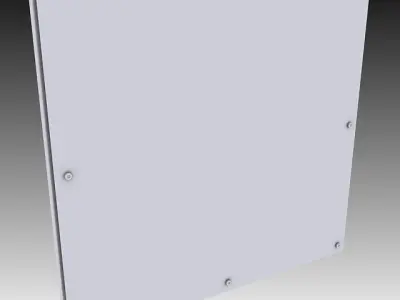 Neon Coffee Sign 3D model