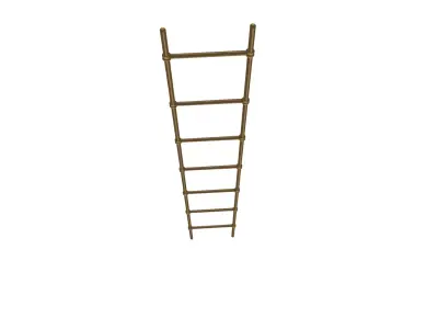 Ladder Low-poly 3D model