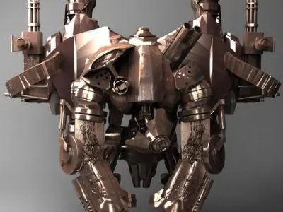 Robot Collection 3D model