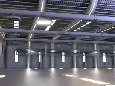 Warehouse 2020 01 3D model