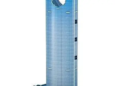 KINGDOM CENTRE TOWER RIYADH 3D print model