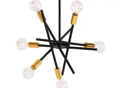 SCATTER BURST CHANDELIER 3D model