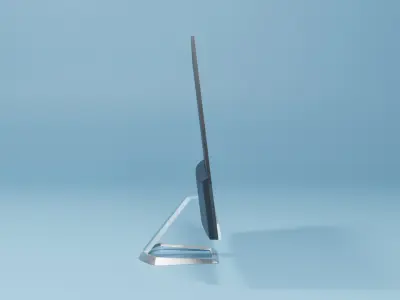 3d Monitor with windows 3D model