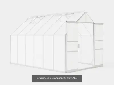 Collection of Greenhouse Uranus 9900 - 6 Models 3D Model Pack