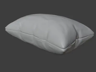 Pillow - High Quality Free low-poly 3D model