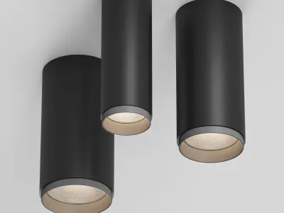 HOKASU Tube Zoom lamp Free 3D model