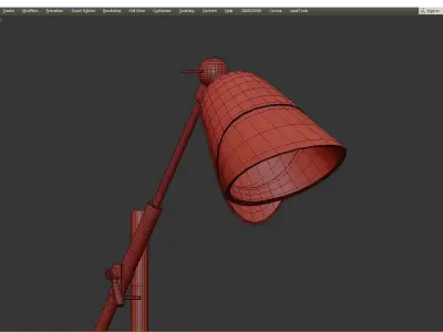 Castro Savoye Table Lamp Low-poly 3D model