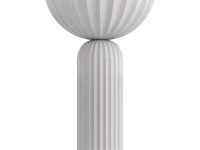 CB2 JEANNE TABLE LAMP 3D model