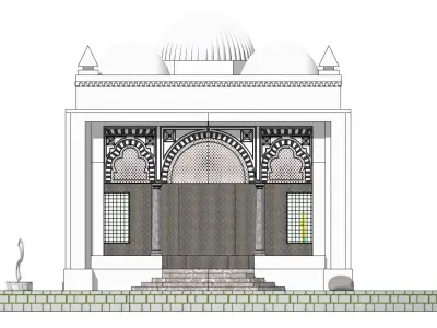 Kobbet El Houa  High-Quality 3D Model 3D model