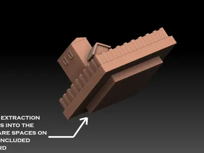 Simcity 2000 Buildings 3D print model