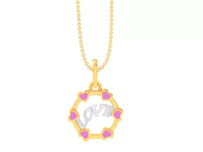 Kids Pendant - 38 3D print model