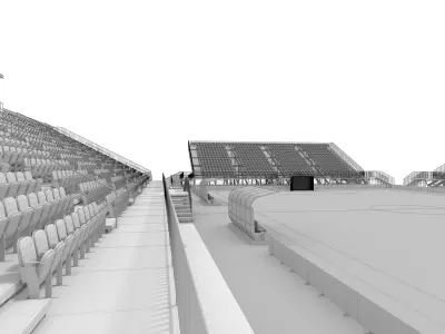 Futsal Arena 04 3D model