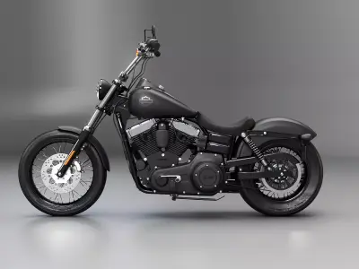Street Bob 3D model
