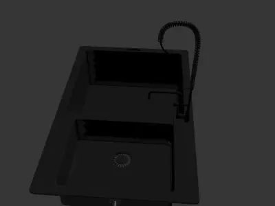 Sink Kitchen 3D model