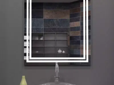 Illuminated Mirror 22 3D model