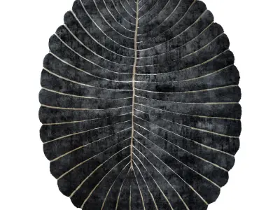 Dark Aprezo 3304 Rug Low-poly 3D model