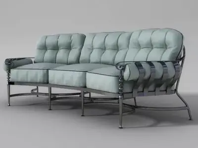 Corsica Crescent Sofa 3D model