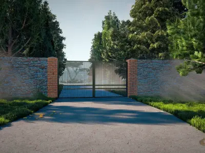 Modern Minimalist Villa 3D model