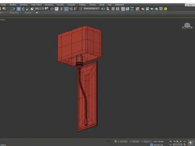 Selkirk Sconce Low-poly 3D model