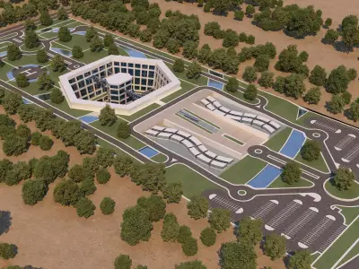 0137 - Architecture Project 3D model