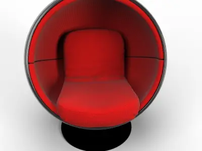 Ball chair 3D model