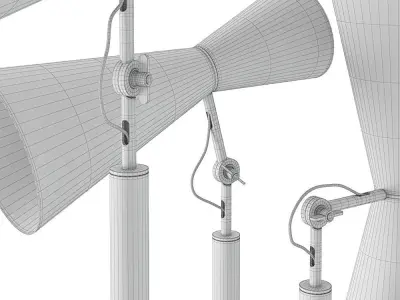 Nemo Parliament Floor Lamp 3D model