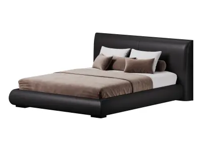 Bed Mid-Century Modern 3D model